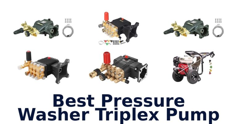 best pressure washer triplex pump