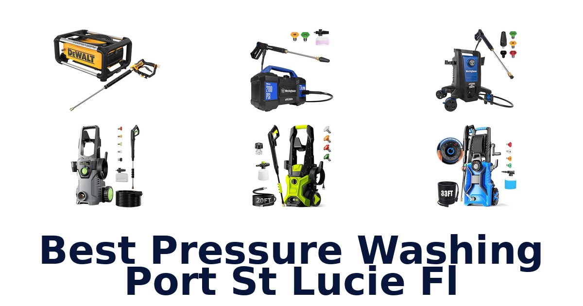 best pressure washing port st lucie fl