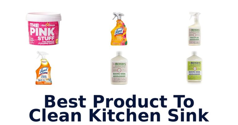best product to clean kitchen sink
