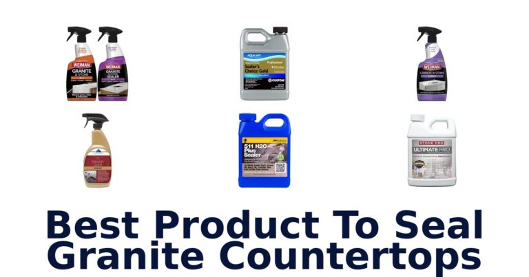 best product to seal granite countertops