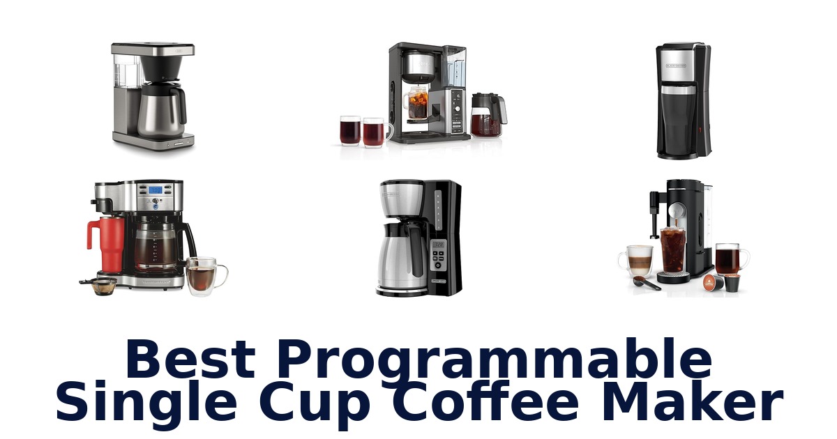 best programmable single cup coffee maker