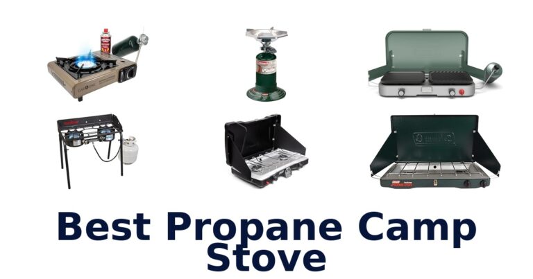 best propane camp stove