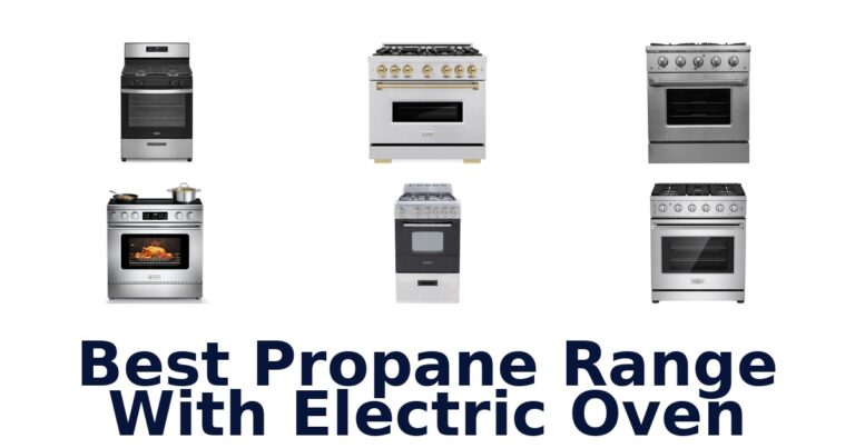 best propane range with electric oven