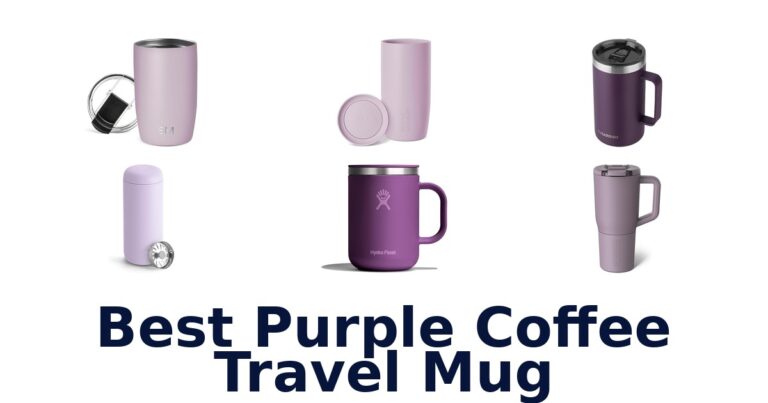 best purple coffee travel mug