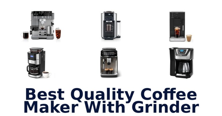 best quality coffee maker with grinder