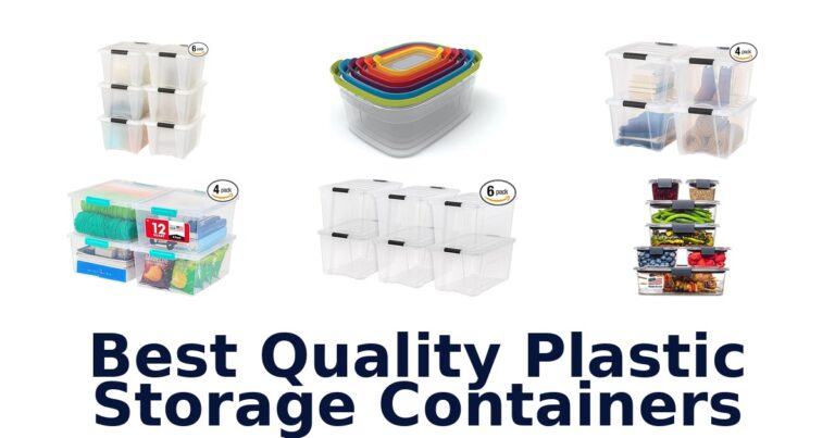 best quality plastic storage containers