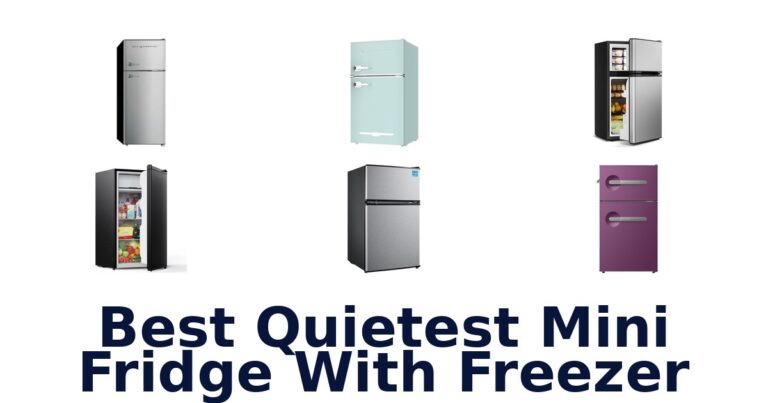 best quietest mini fridge with freezer