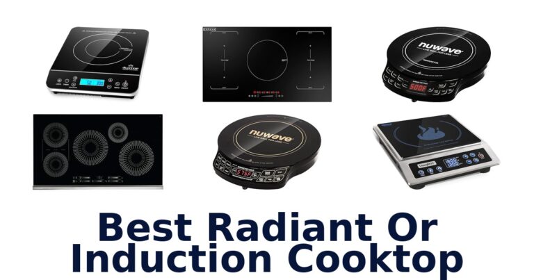 best radiant or induction cooktop