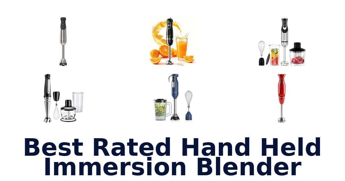 best rated hand held immersion blender