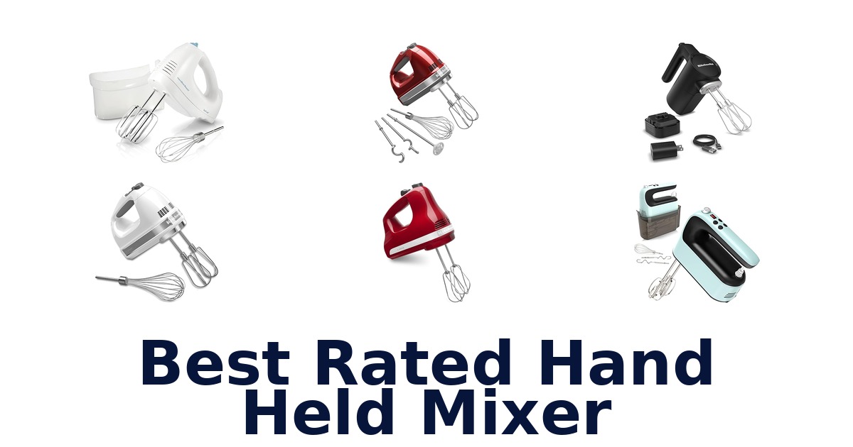 best rated hand held mixer