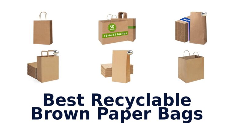 best recyclable brown paper bags