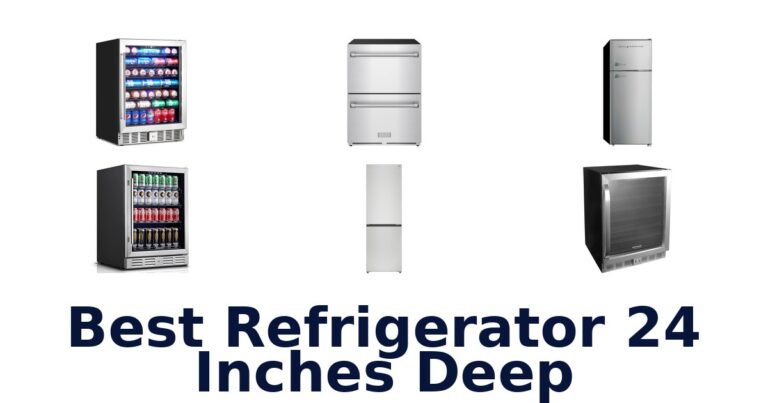 best refrigerator 24 inches deep