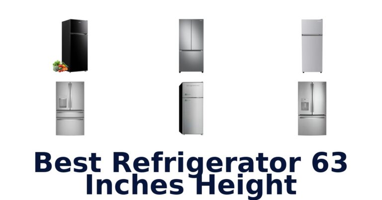 best refrigerator 63 inches height