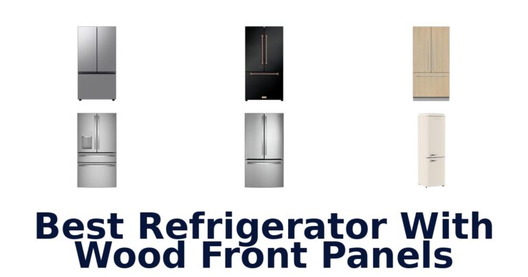 best refrigerator with wood front panels