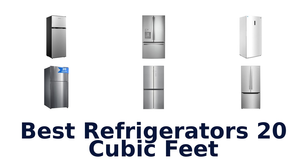 best refrigerators 20 cubic feet