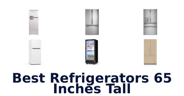 best refrigerators 65 inches tall