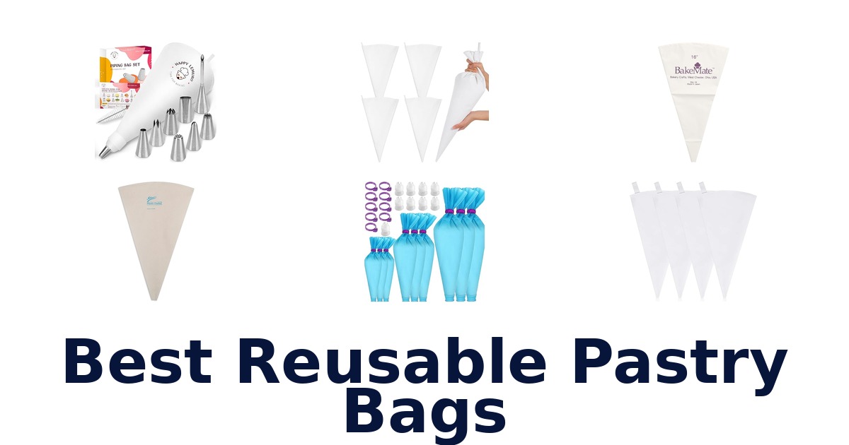 best reusable pastry bags