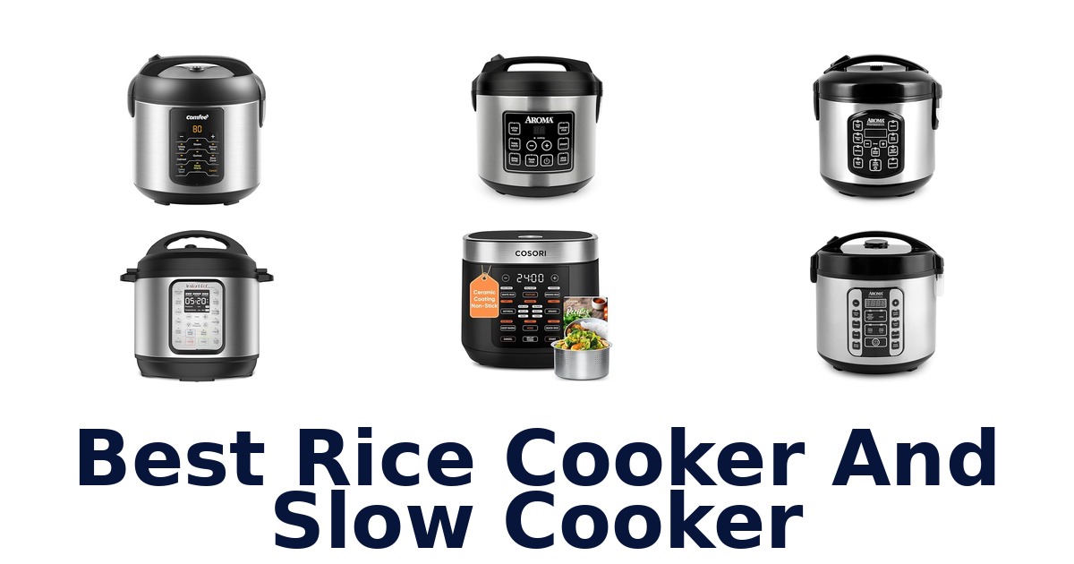 best rice cooker and slow cooker