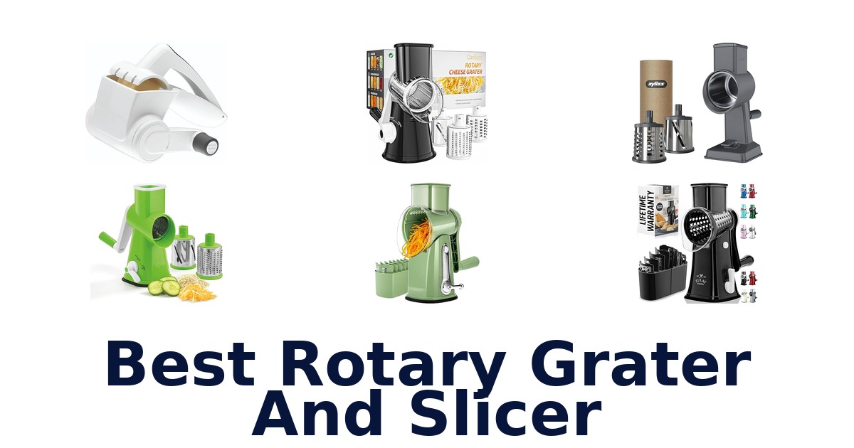 best rotary grater and slicer