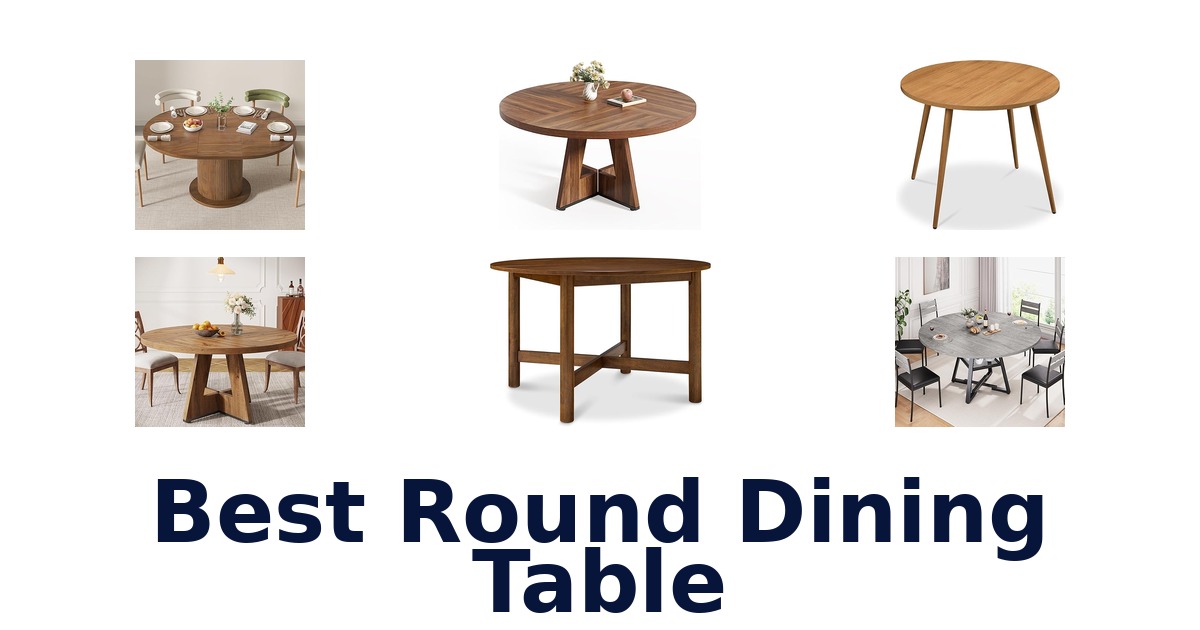 best round dining table