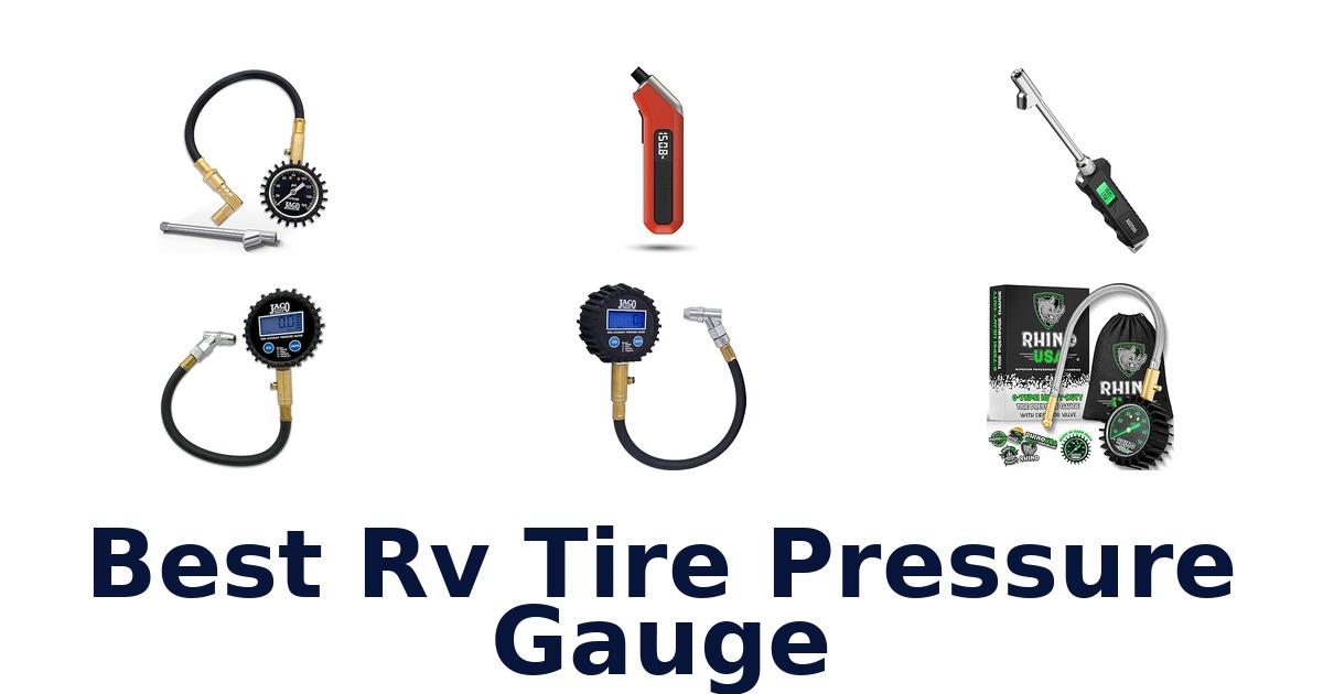 best rv tire pressure gauge