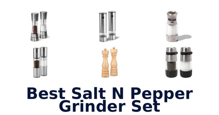 best salt n pepper grinder set