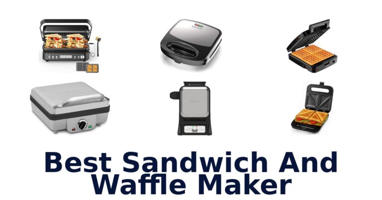 best sandwich and waffle maker