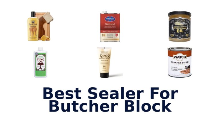 best sealer for butcher block