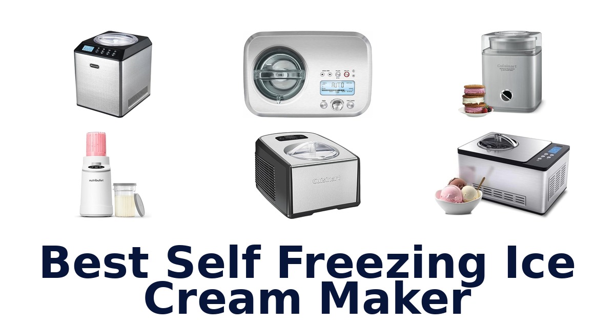 best self freezing ice cream maker