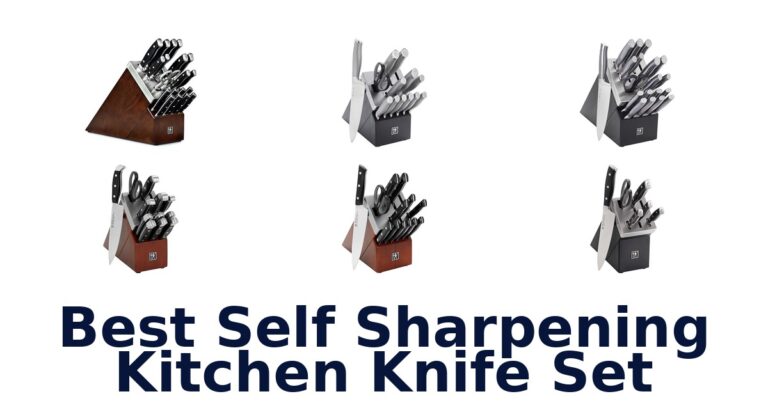 best self sharpening kitchen knife set