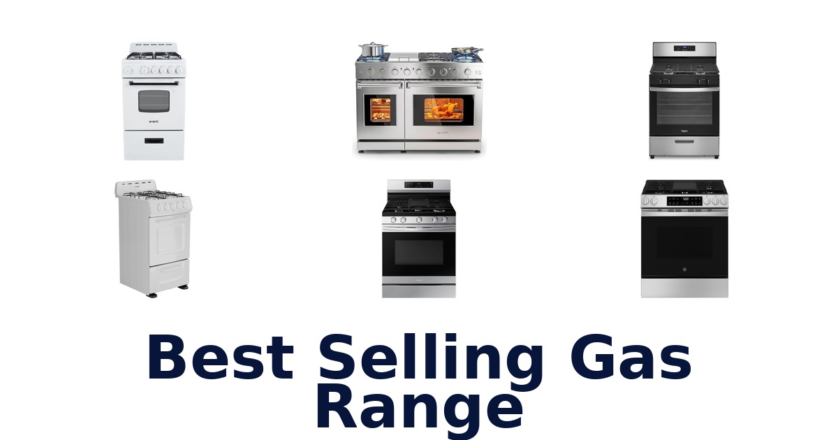 best selling gas range