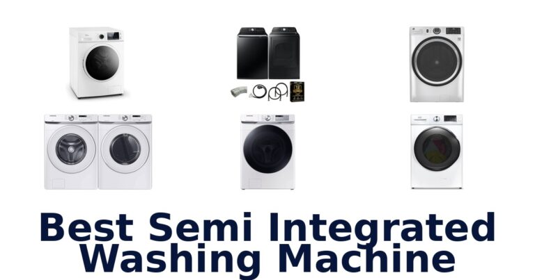 best semi integrated washing machine
