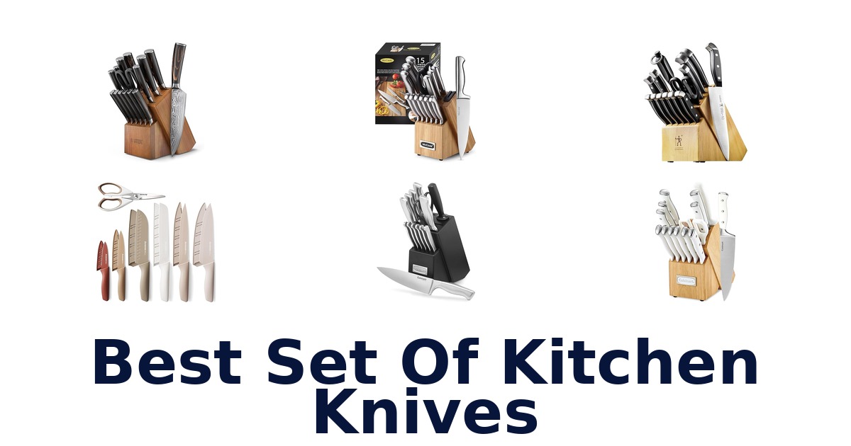 best set of kitchen knives