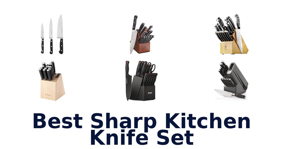 best sharp kitchen knife set