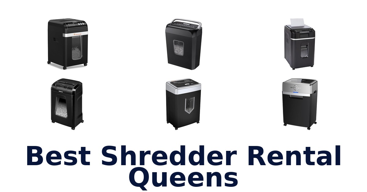 best shredder rental queens