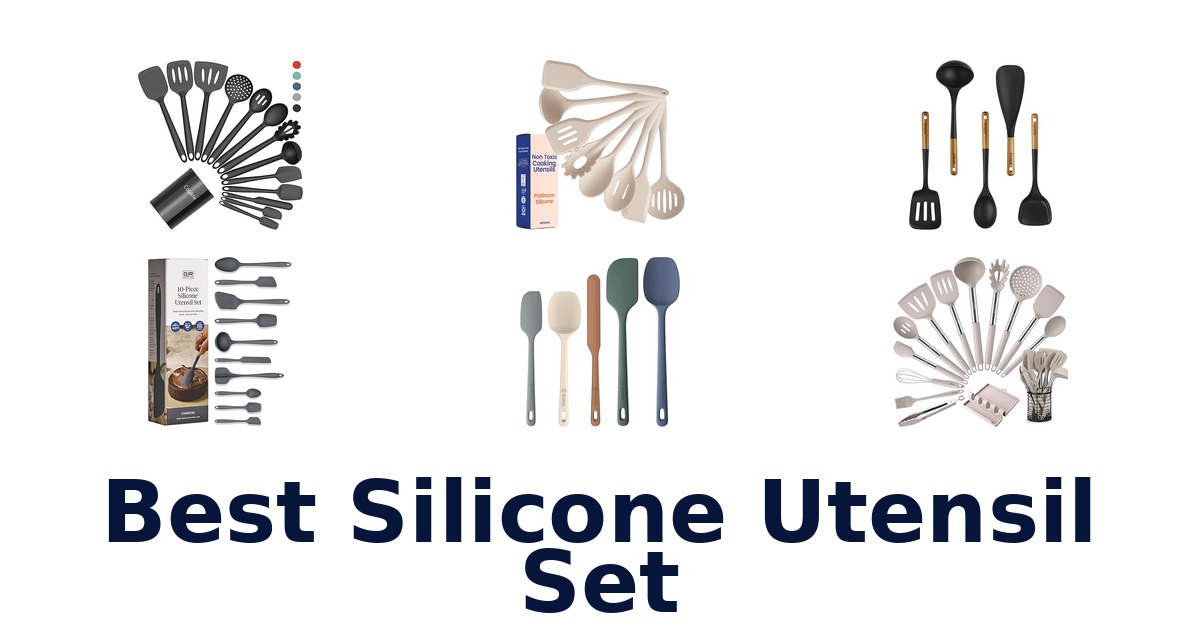 best silicone utensil set