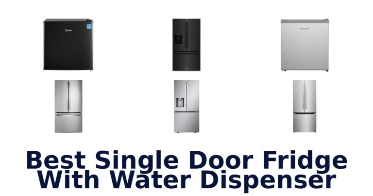 best single door fridge with water dispenser