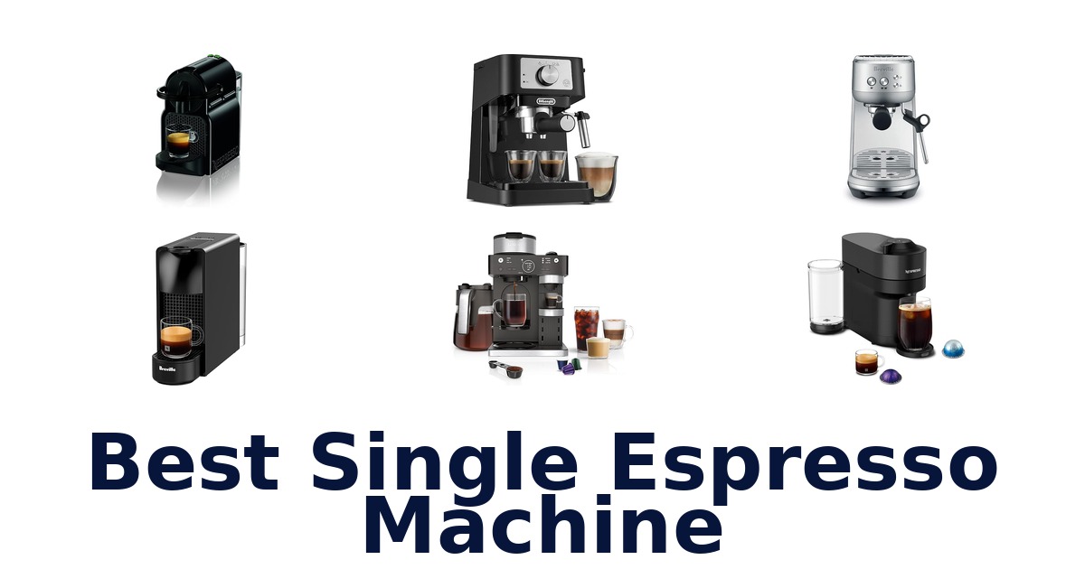 best single espresso machine