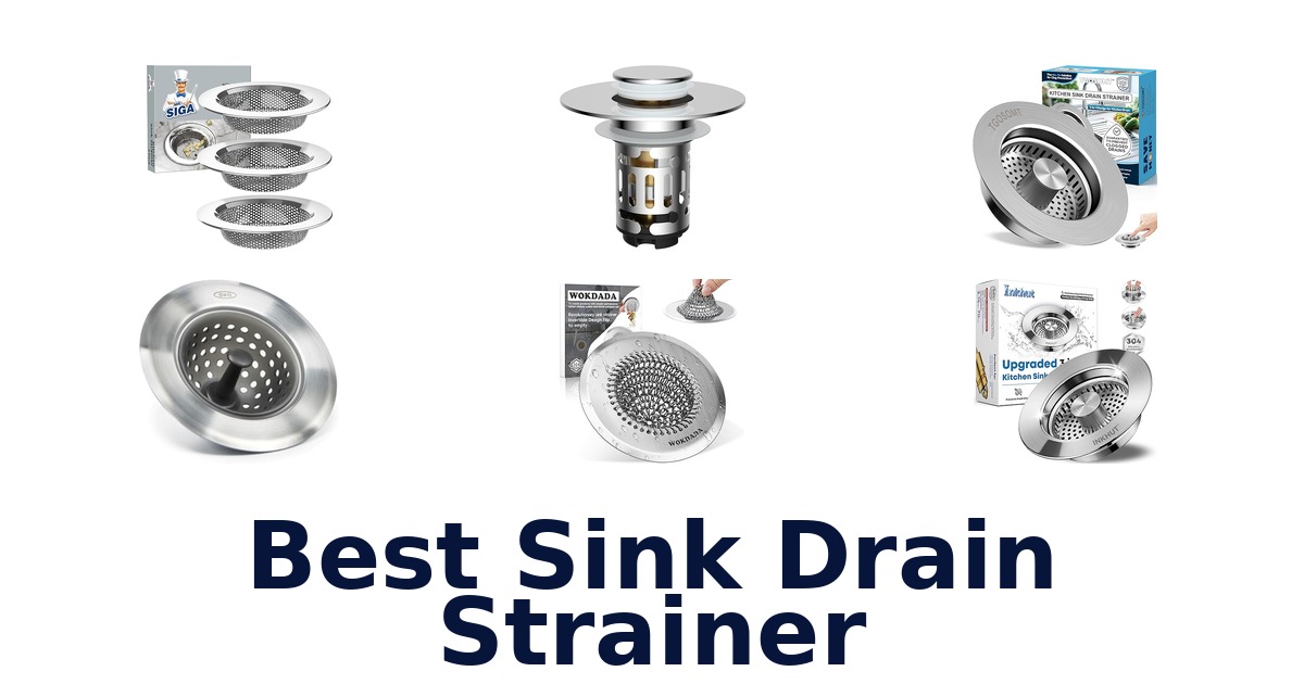 best sink drain strainer
