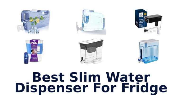 best slim water dispenser for fridge
