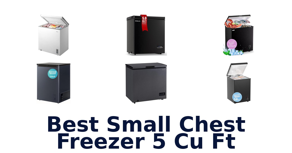 best small chest freezer 5 cu ft