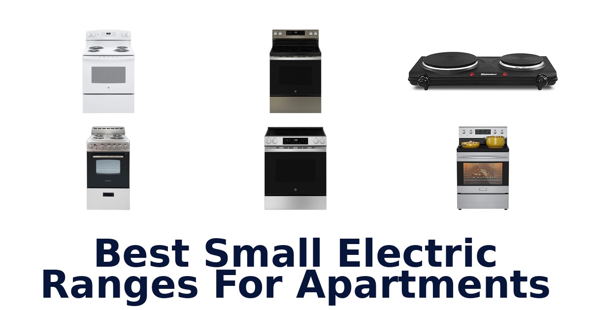 best small electric ranges for apartments