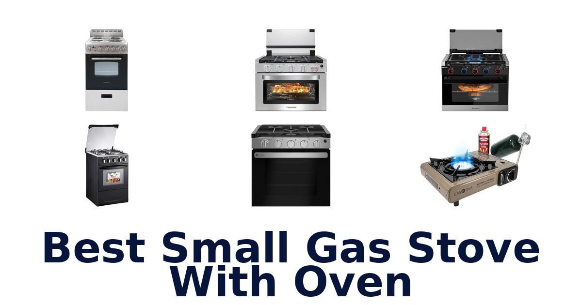 best small gas stove with oven