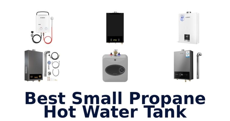 best small propane hot water tank