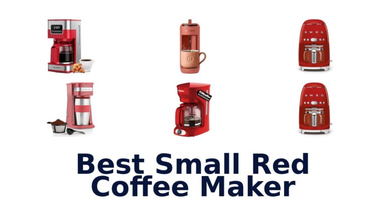 best small red coffee maker