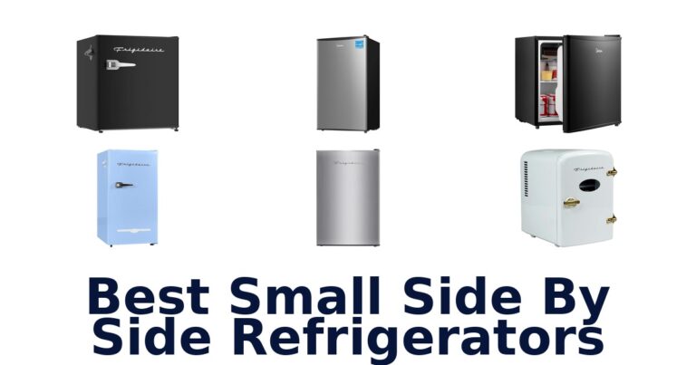 best small side by side refrigerators