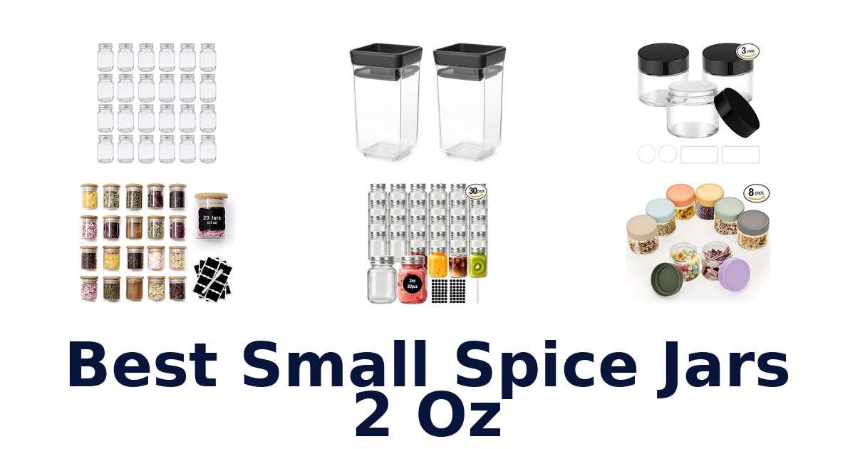 best small spice jars 2 oz