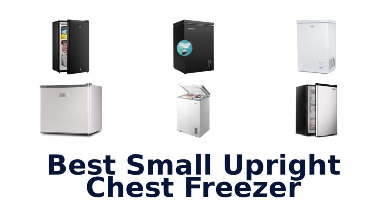 best small upright chest freezer