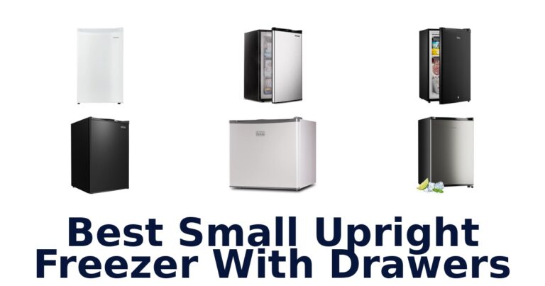 best small upright freezer with drawers