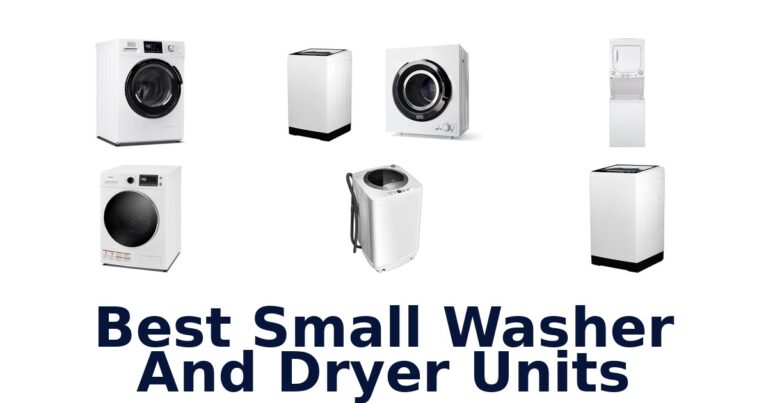 best small washer and dryer units